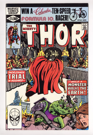 Thor Vol 1 313 High Grade (1981)