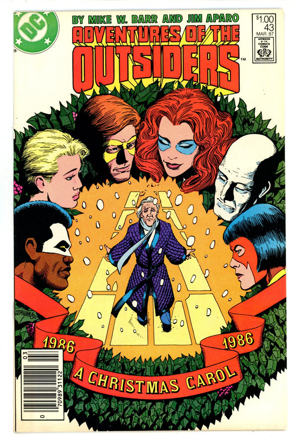 Adventures of the Outsiders 43 FN+ (6.5) (1987) Canadian Price Variant