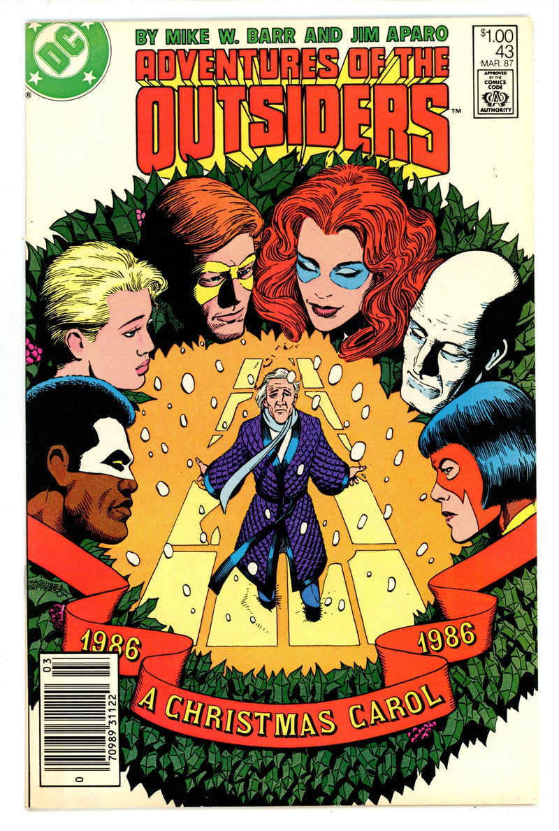 Adventures of the Outsiders 43 FN+ (6.5) (1987) Canadian Price Variant 