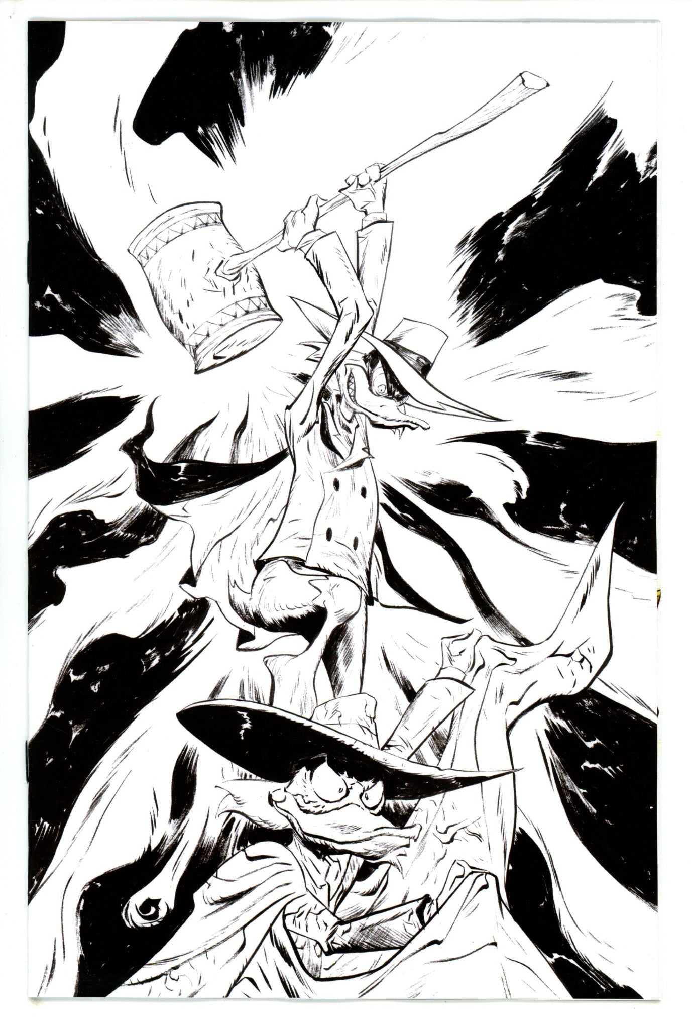 Negaduck 1 Lee Virgin B&W Incentive Variant VF/NM (2023)