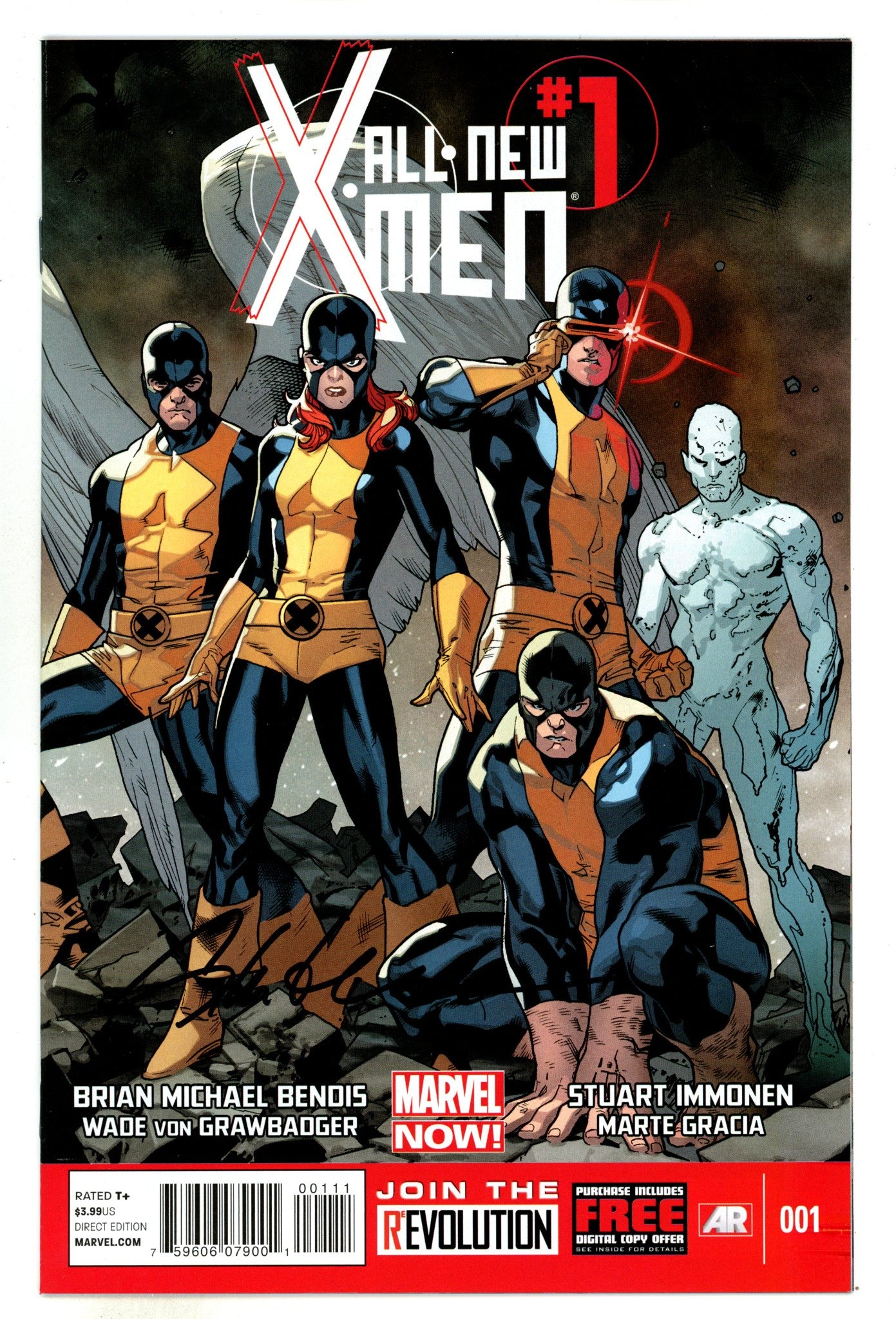 All-New X-Men Vol 1 1 High Grade (2013) Signed x1 Cover Stuart Immonen 