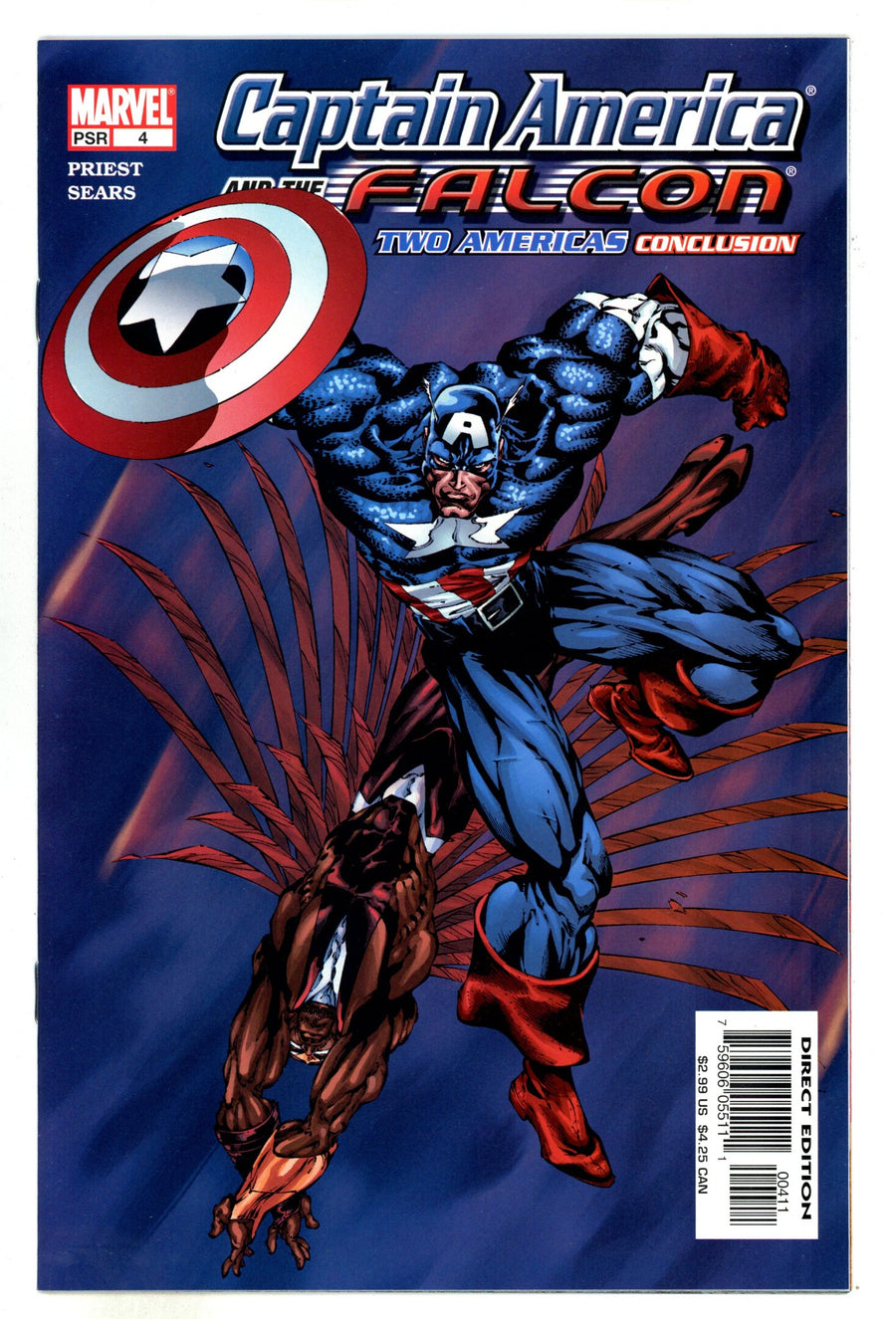 Captain America & the Falcon Vol 1 4 High Grade (2004) 