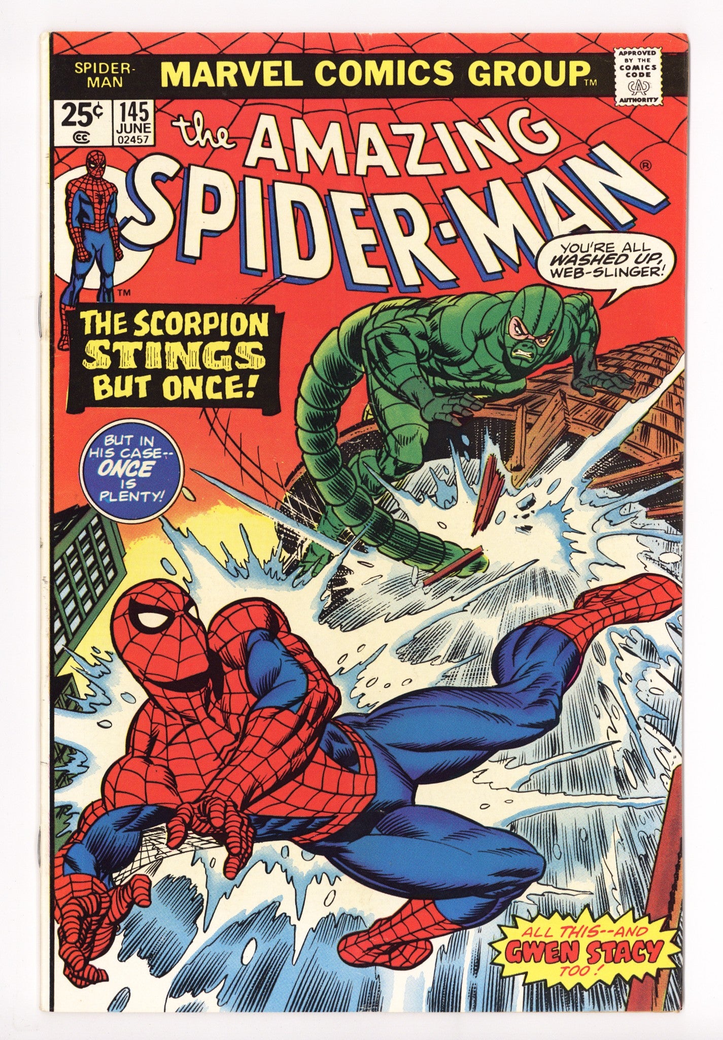 The Amazing Spider-Man Vol 1 145 VG/FN (5.0) (1975) 