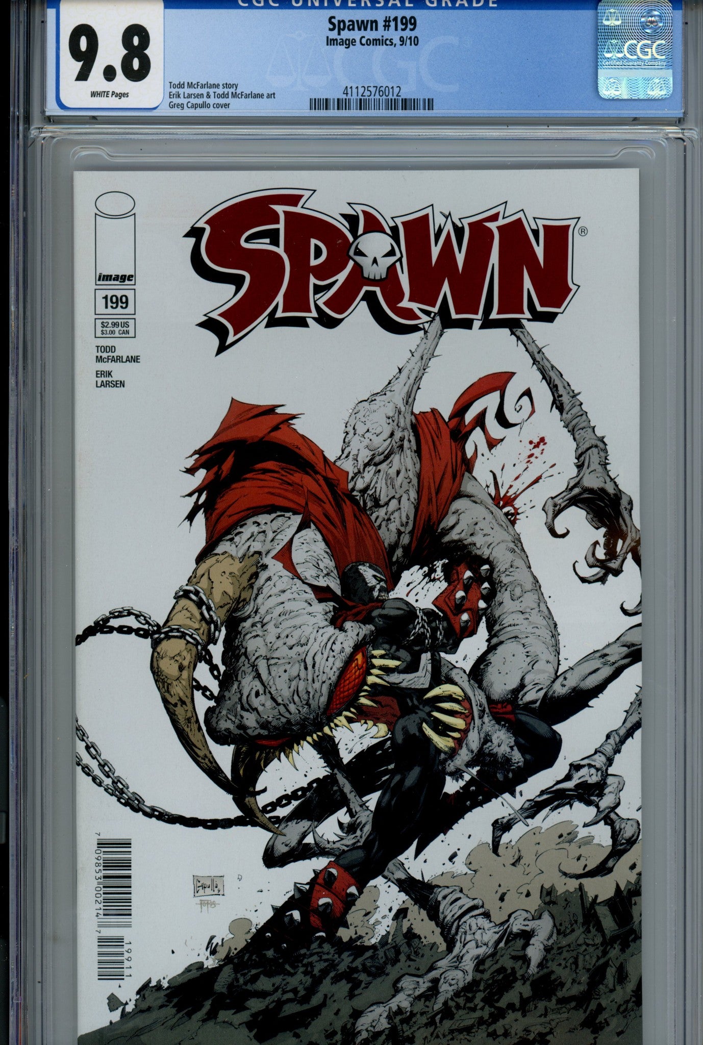 Spawn 199 CGC 9.8 (NM/M) (2010) 