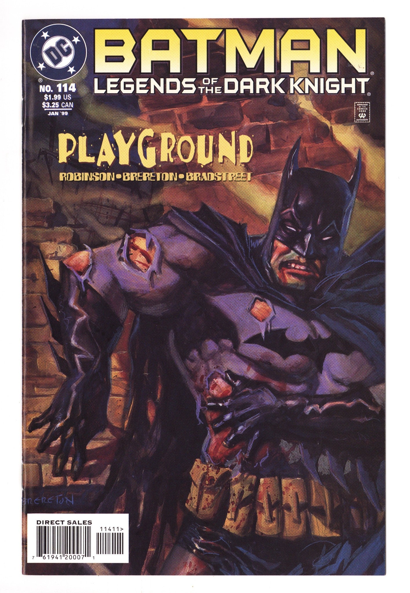 Batman: Legends of the Dark Knight 114 High Grade (1999) 
