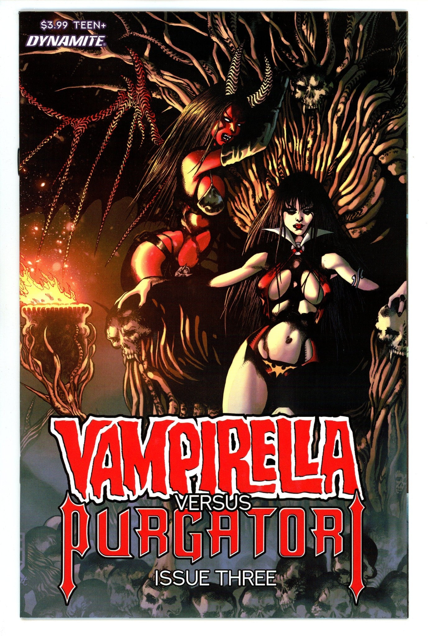Vampirella versus Purgatori 3 High Grade (2021) Fox Variant 