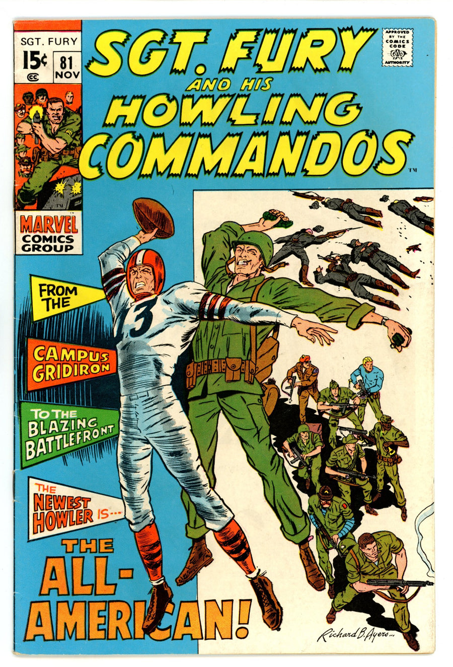 Sgt. Fury 81 FN- (5.5) (1970) 
