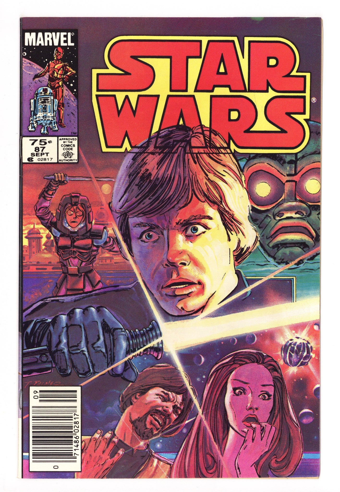 Star Wars Vol 1 87 VG/FN (5.0) (1984) Canadian Price Variant 