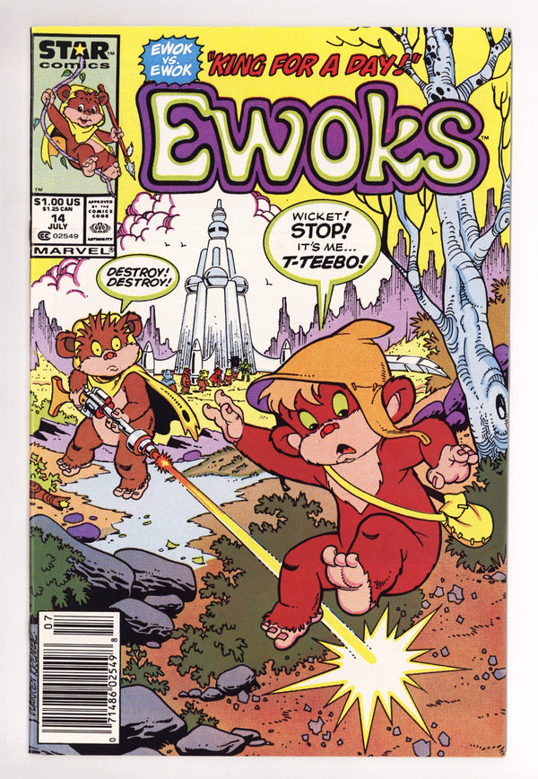 The Ewoks 14 VF (8.0) (1987) Newsstand