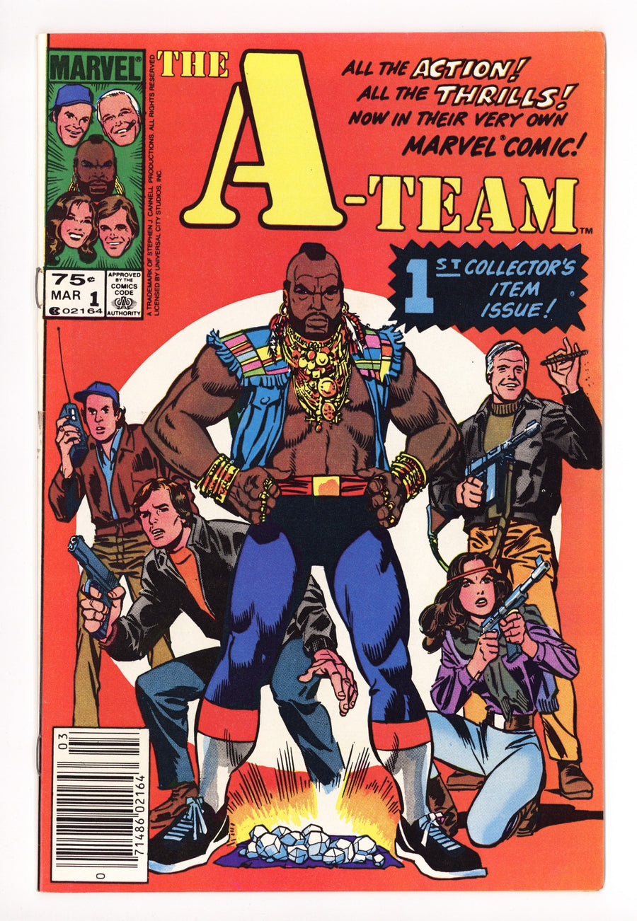The A-Team 1 VF- (7.5) (1984) Canadian Price Variant 