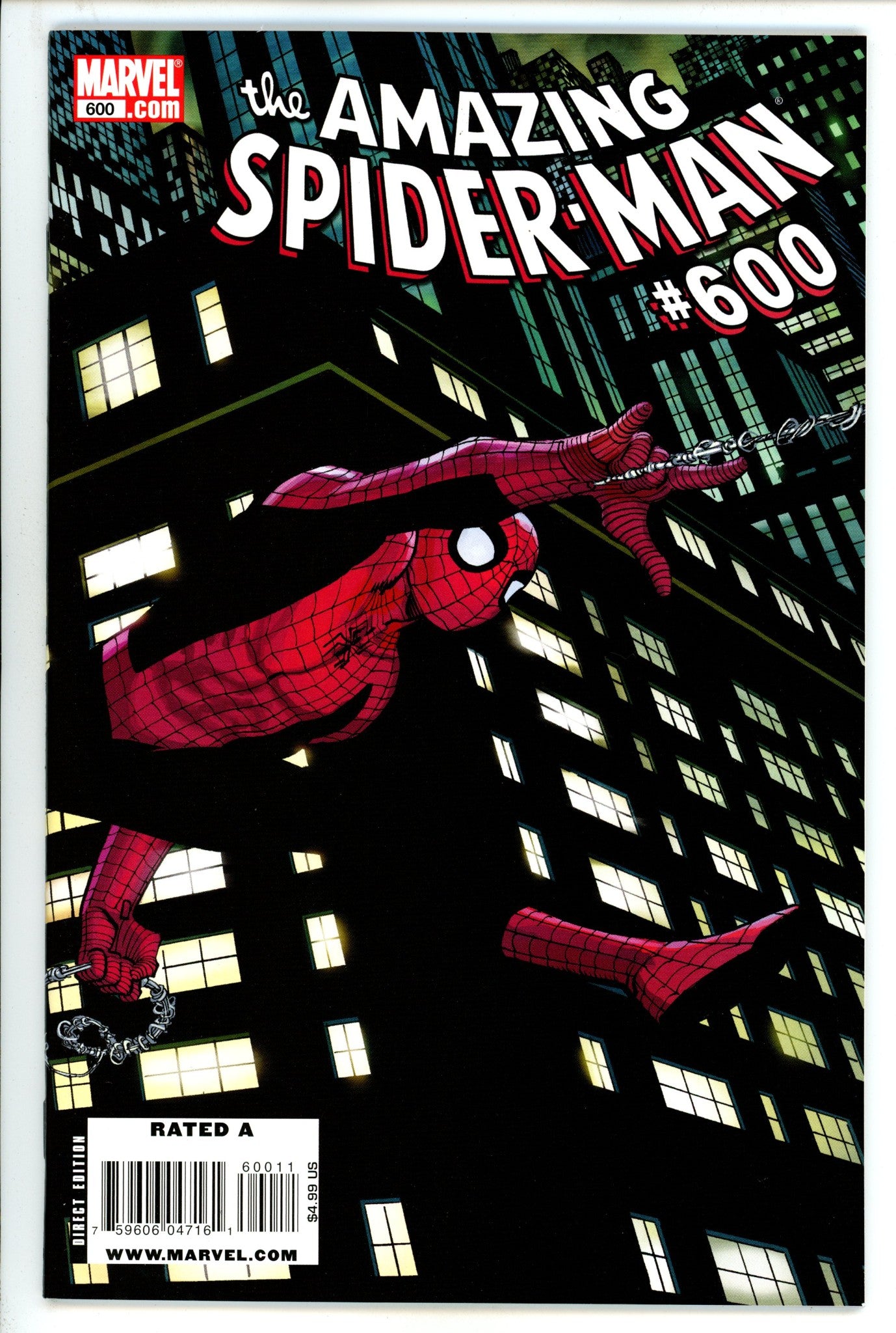 The Amazing Spider-Man Vol 2 600 VF/NM (9.0) (2009) Jr. Variant 