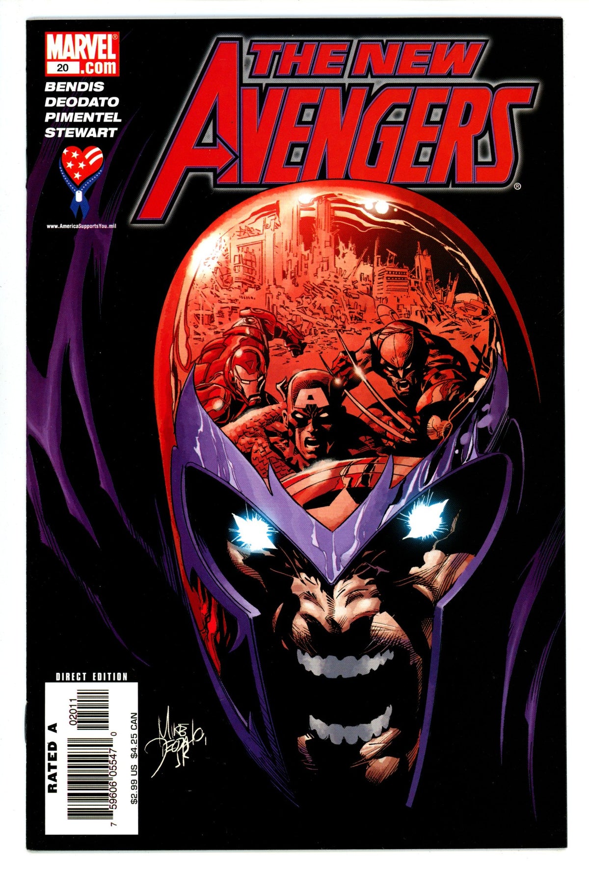 New Avengers Vol 1 20 High Grade (2006) 
