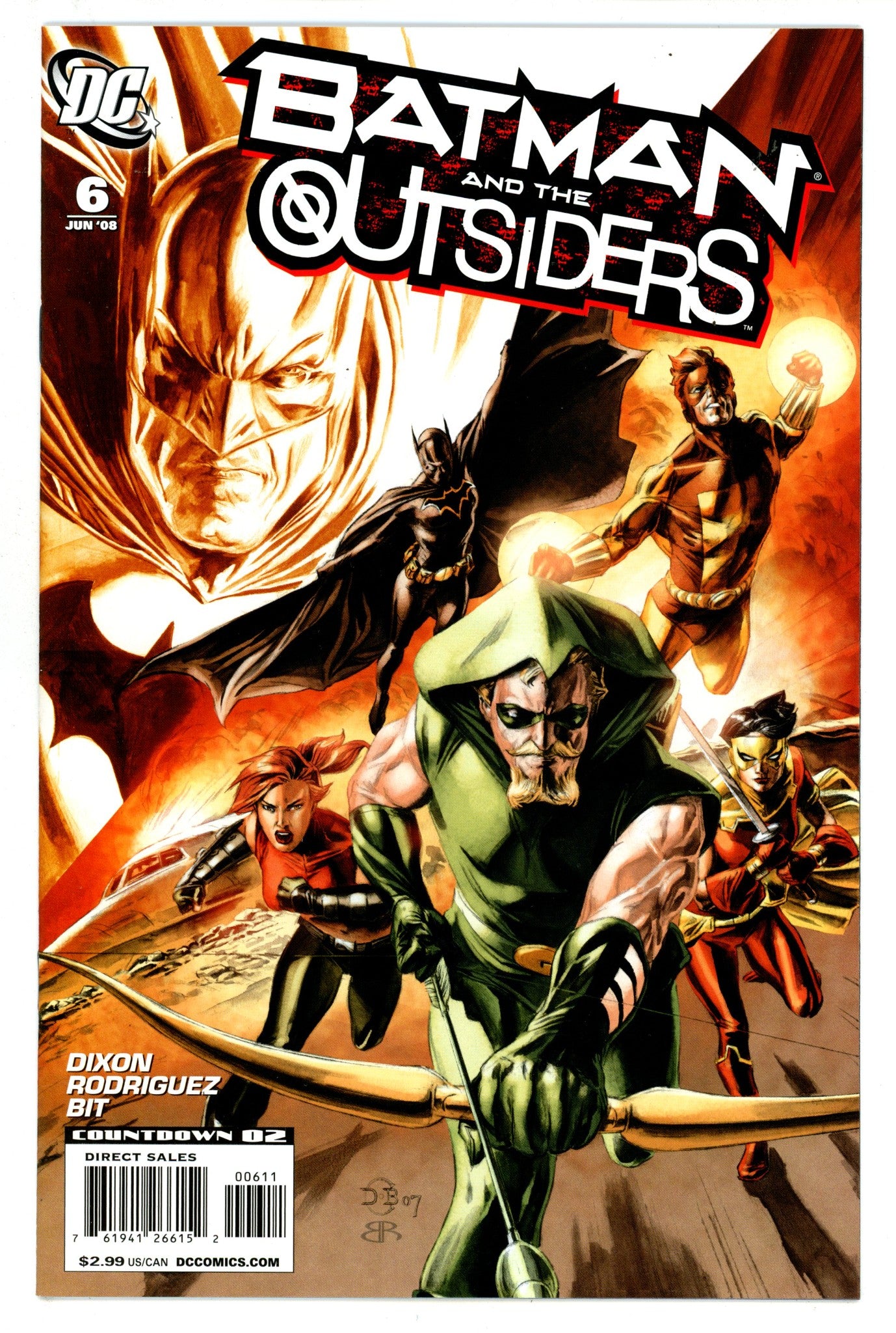 Batman and the Outsiders Vol 2 6 High Grade (2008) 