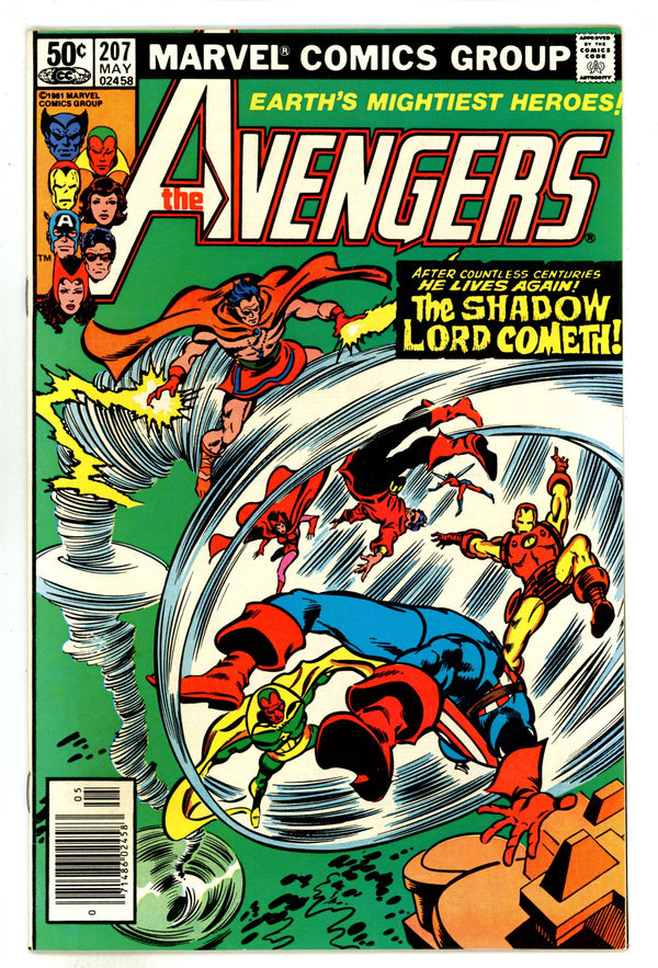 The Avengers Vol 1 207 High Grade (1981) Newsstand