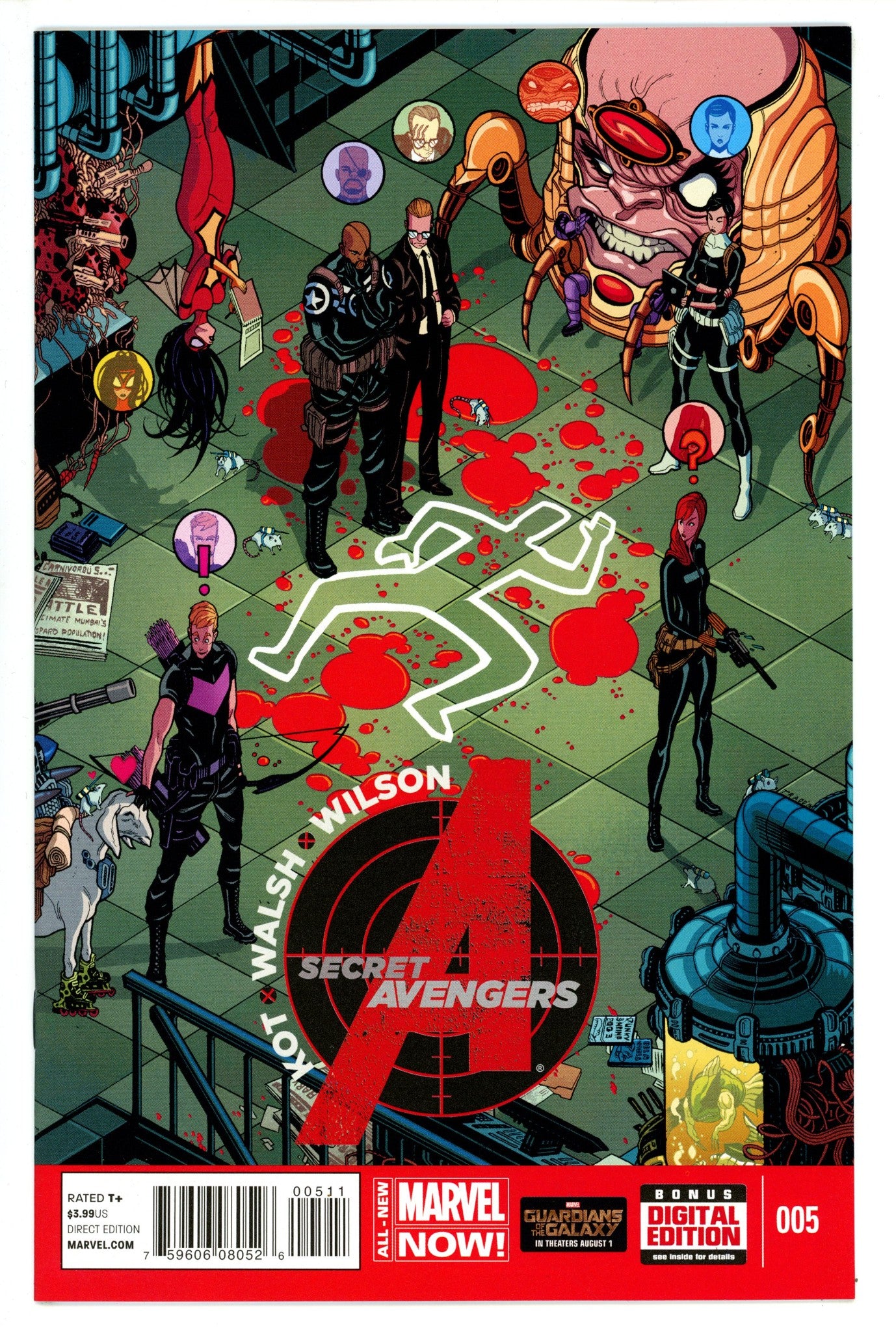 Secret Avengers Vol 3 5 High Grade (2014) 
