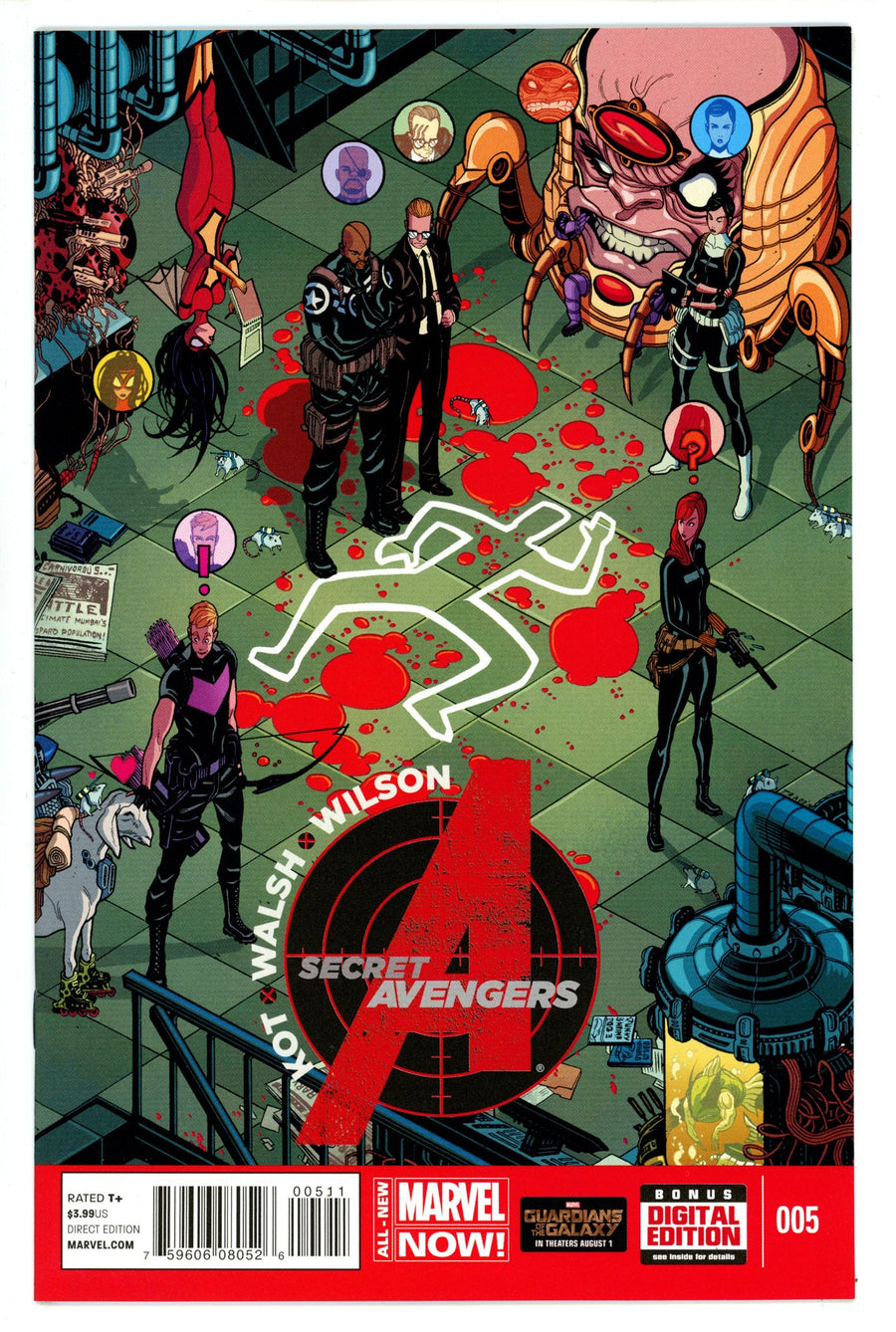 Secret Avengers Vol 3 5 High Grade (2014) 