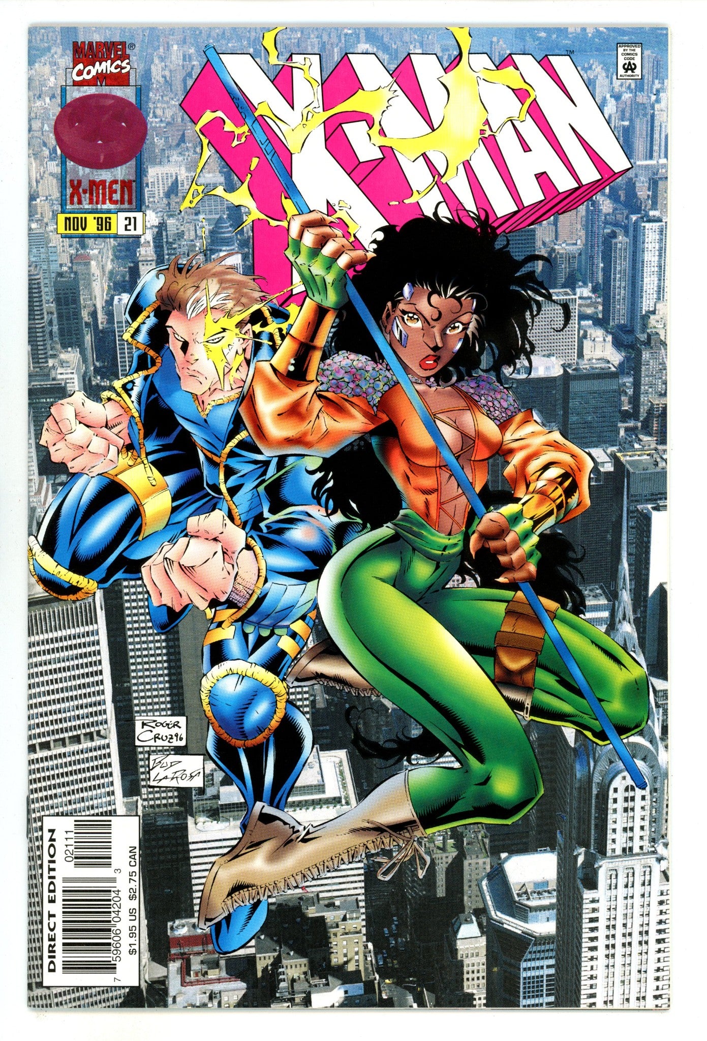 X-Man 21 High Grade (1996) 