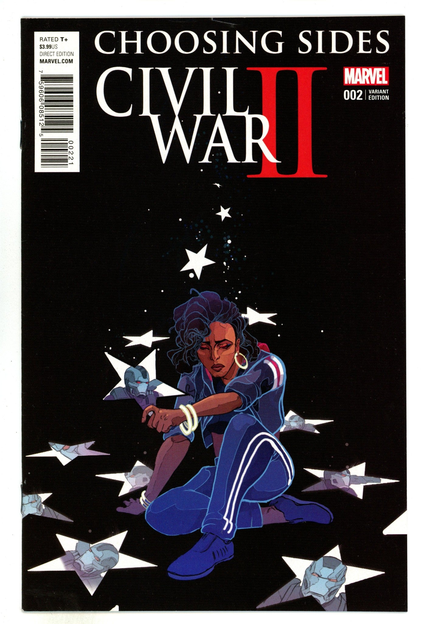 Civil War II: Choosing Sides 2 Mid Grade (2016) Ward Variant 