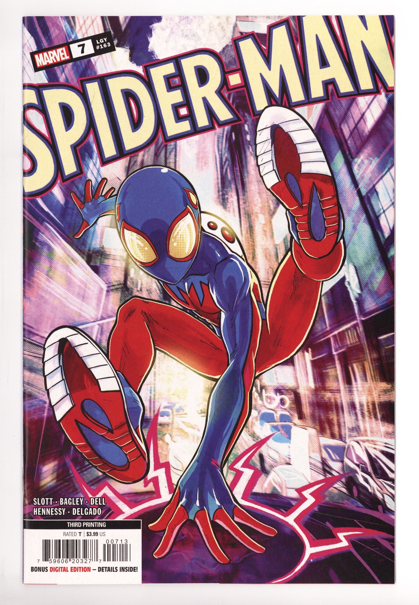 Spider-Man Vol 4 7 (163)  High Grade   (2023)     3rd Print  