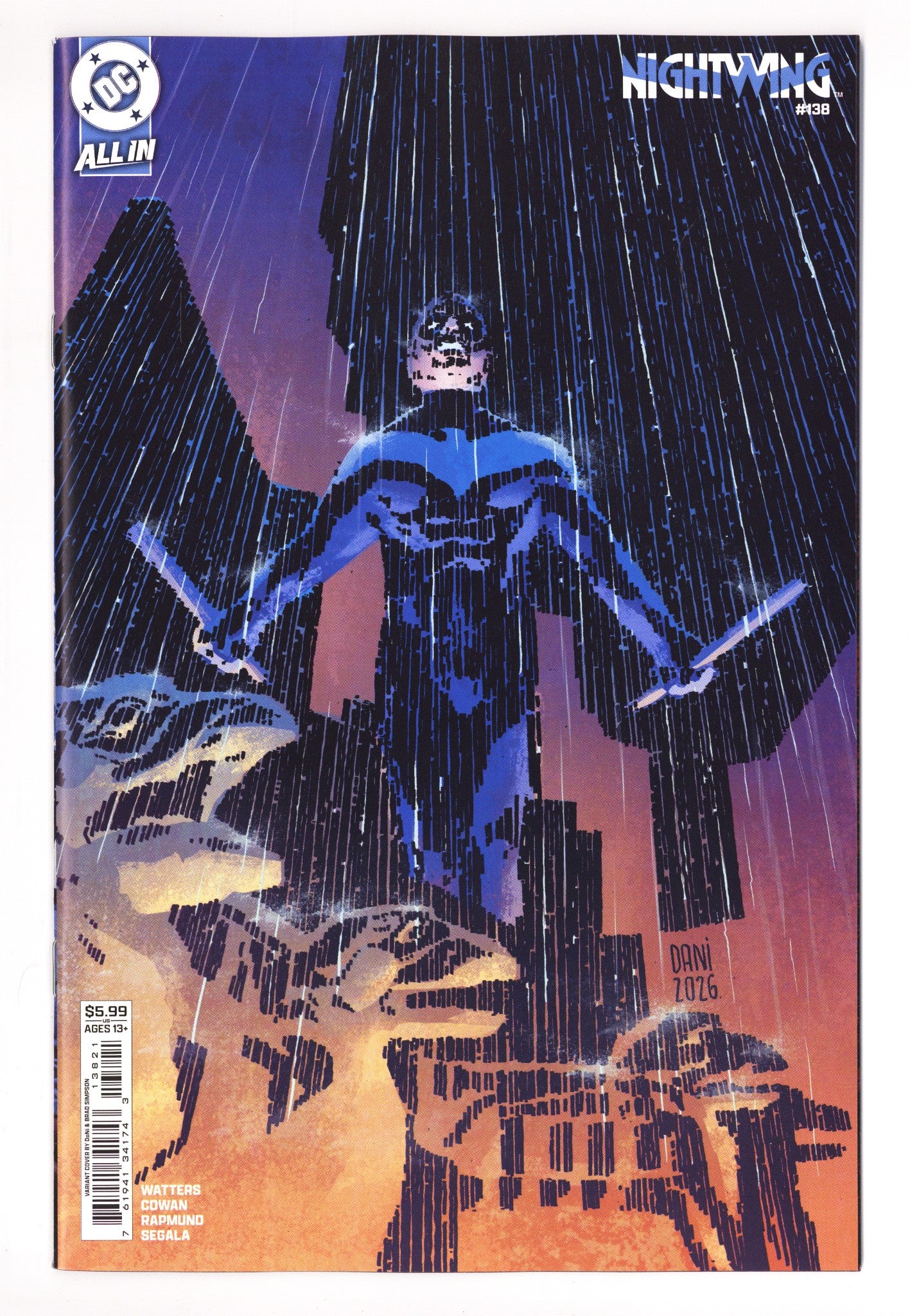 Nightwing Vol 4 138 Dani  Variant   (2026)