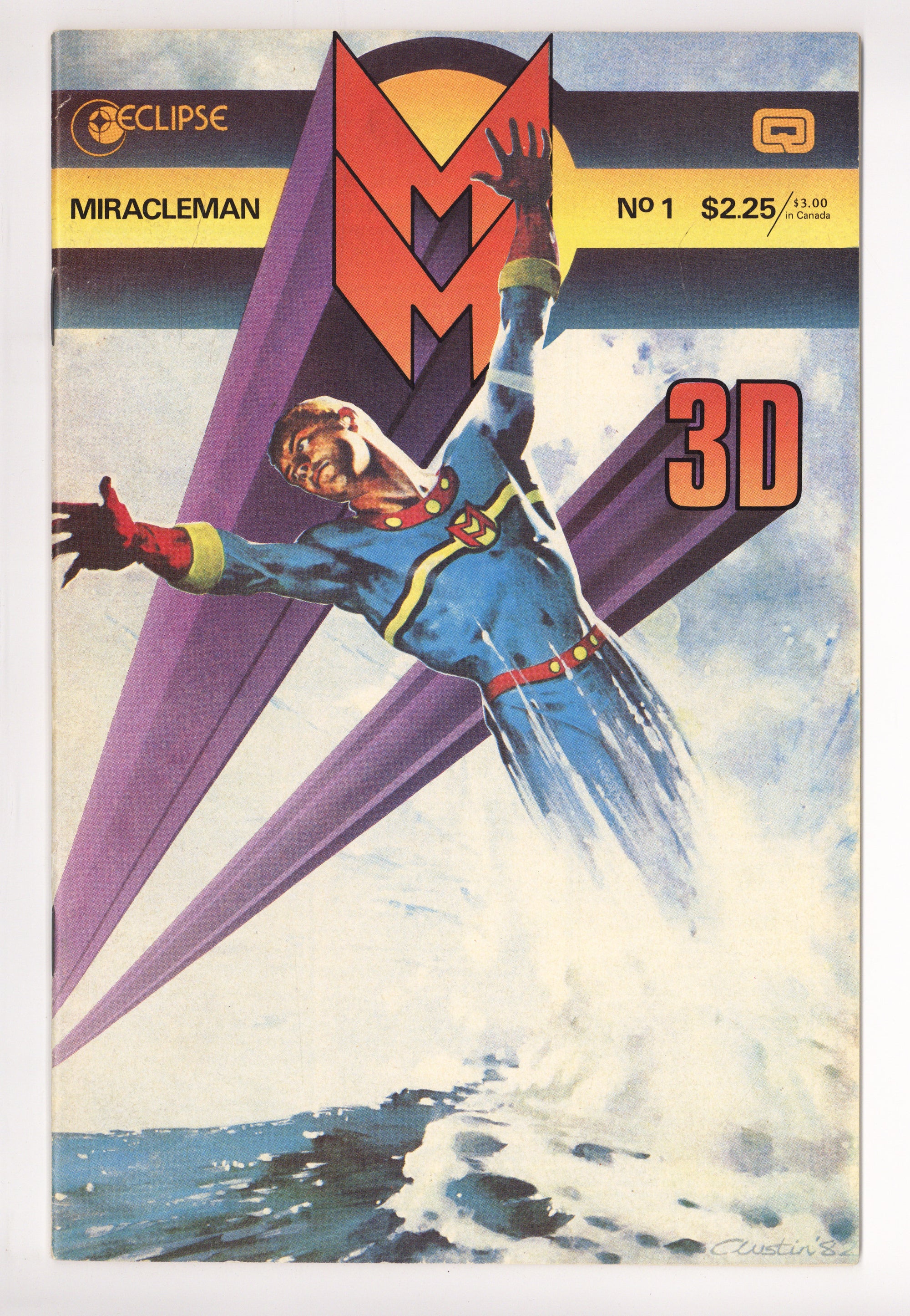 Miracleman 3-D 1 Low Grade No Glasses (1985) 