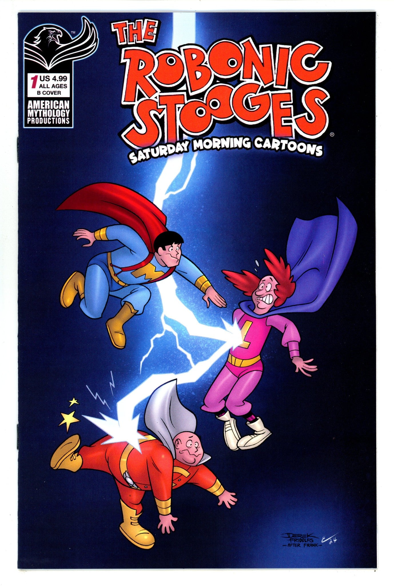 Robonic Stooges Saturday Morning Cartoons 1 Fridolfs Variant (2024)