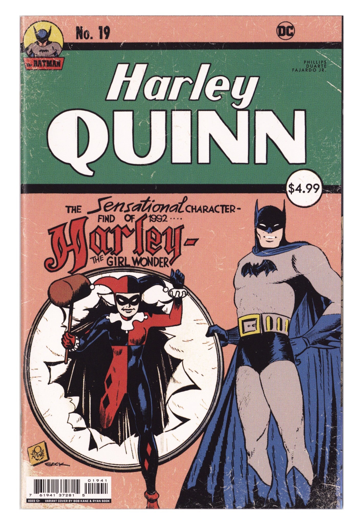 Harley Quinn Vol 4 19 High Grade (2022) Sook Homage Variant 