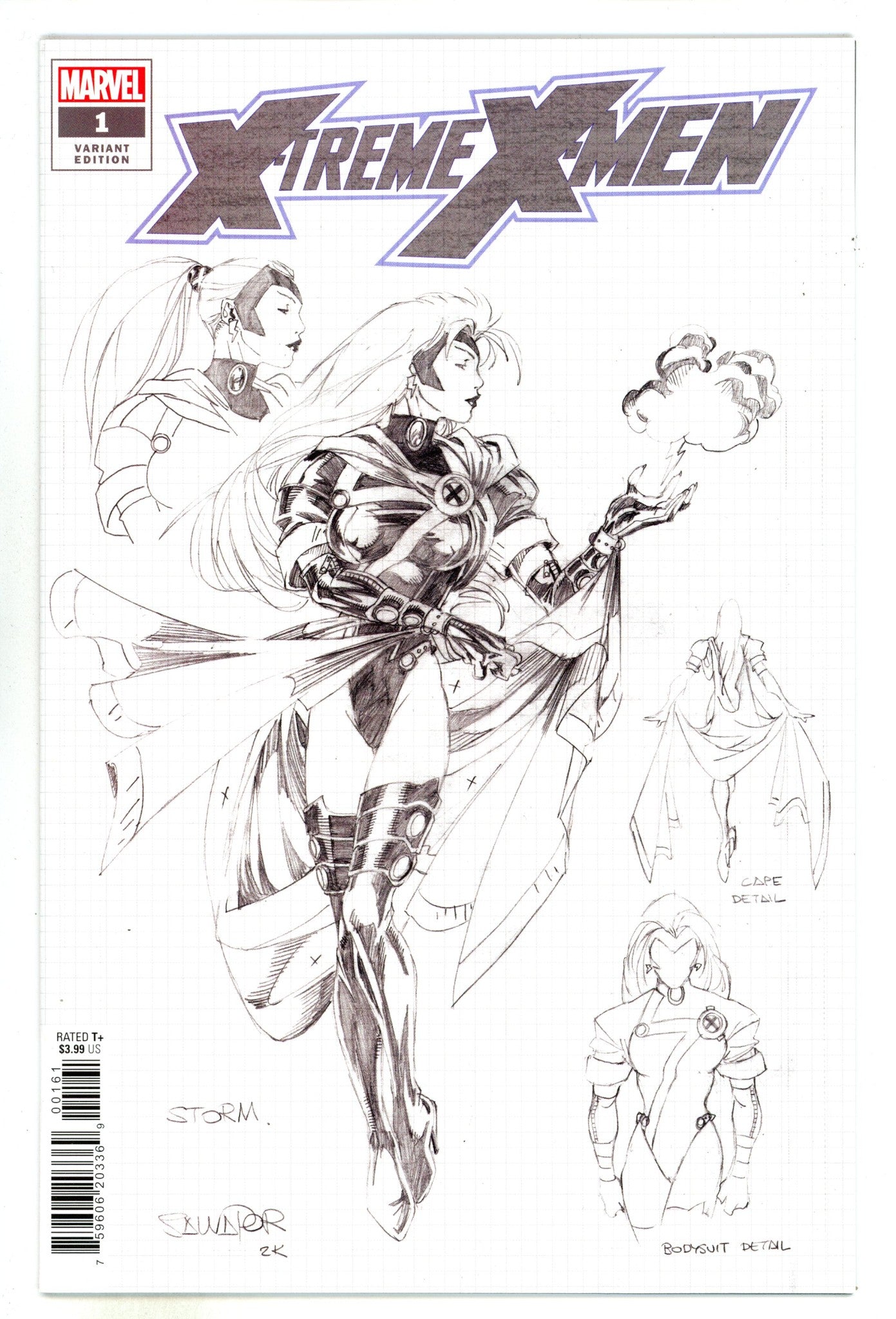 X-Treme X-Men Vol 3 1 High Grade (2023) Larroca Design Variant 