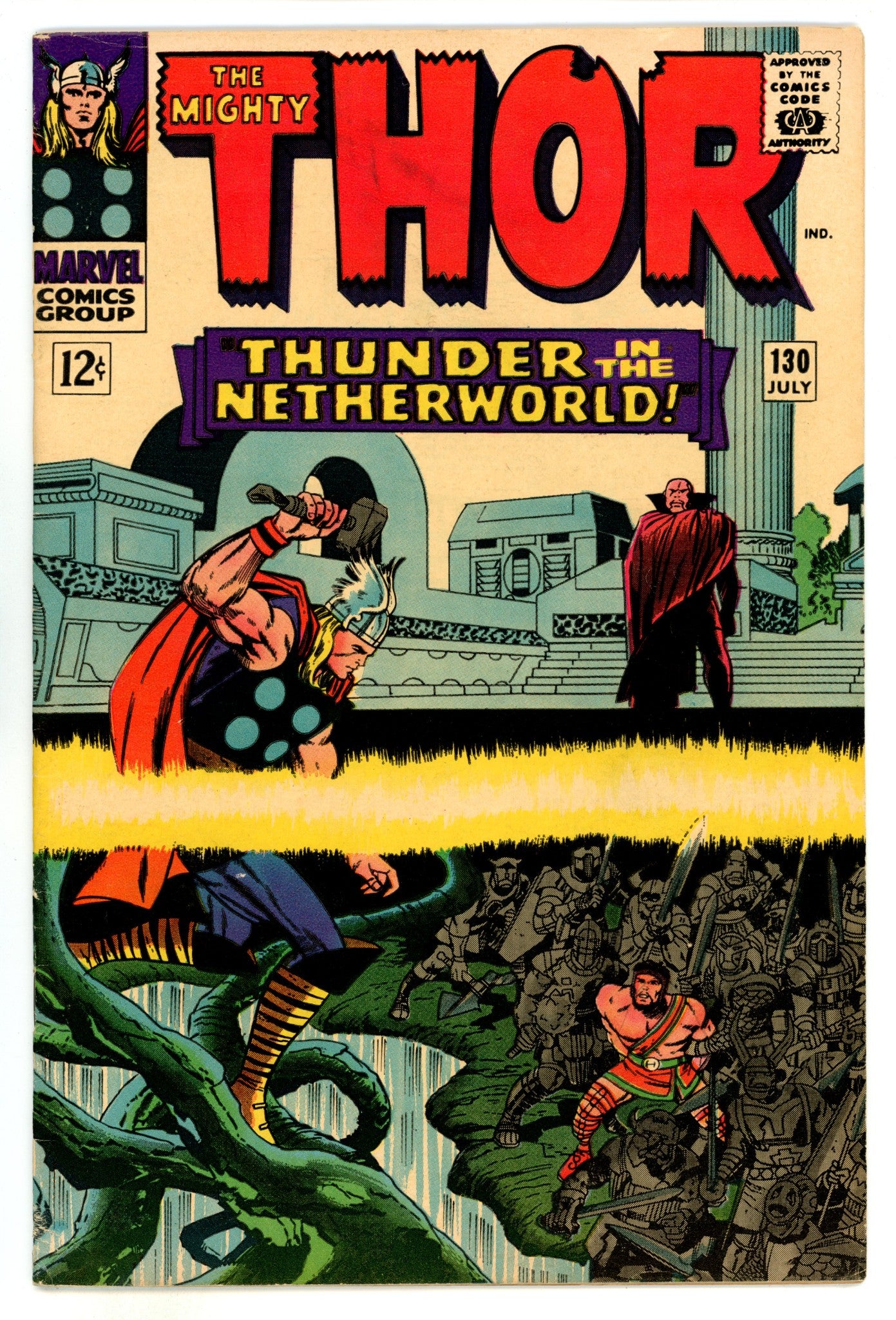 Thor Vol 1 130  FN/VF (7.0)  (1966)  