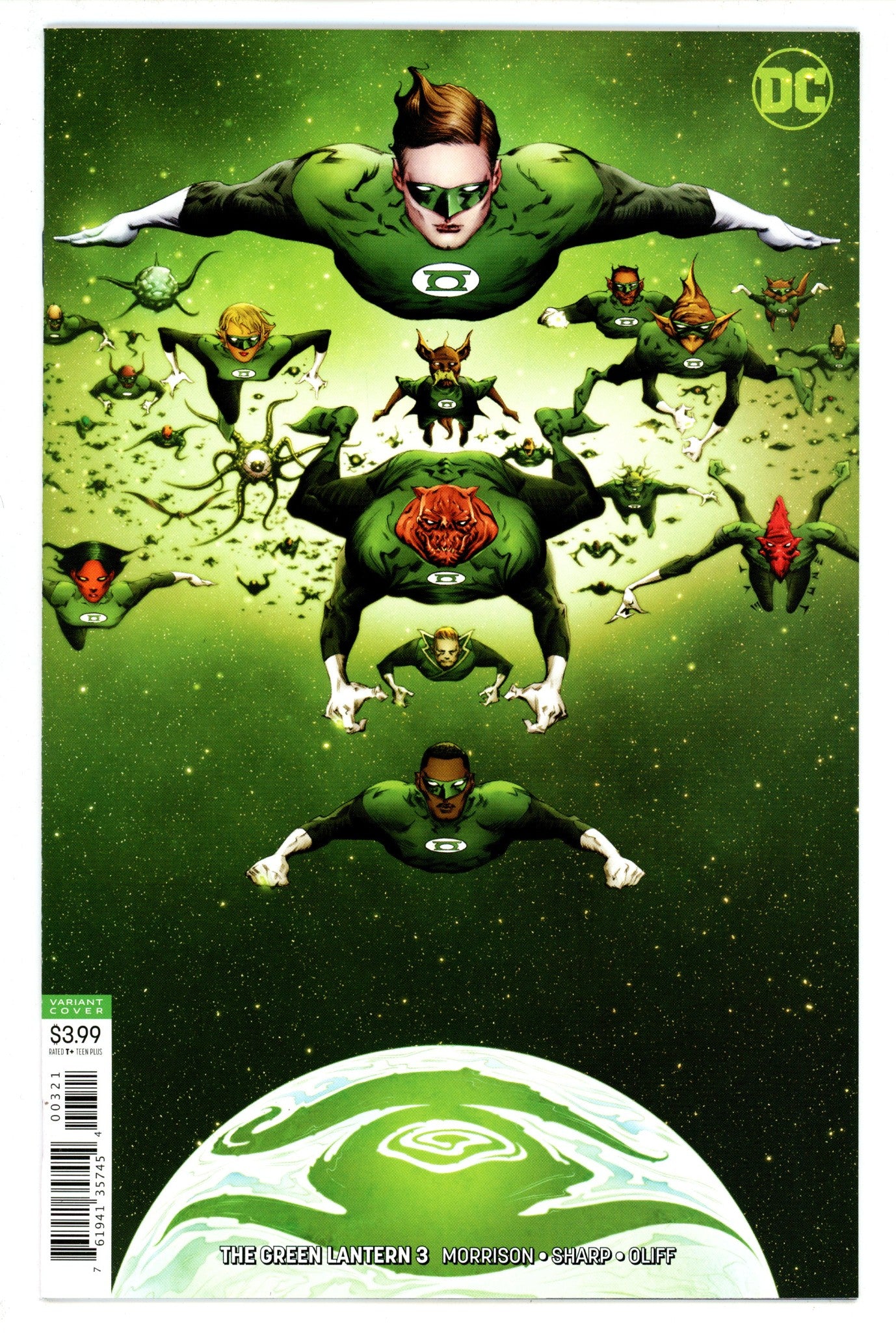 The Green Lantern Vol 6 3 High Grade (2019) Lee Variant 