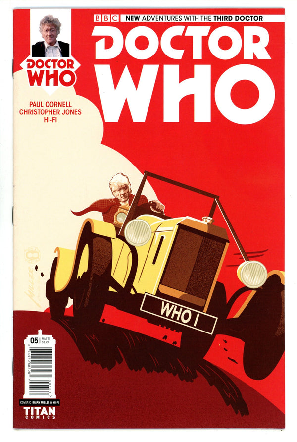 Doctor Who: The Third Doctor 5 High Grade (2017) Miller Variant