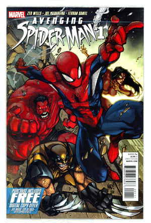 Avenging Spider-Man 1 New, Sealed (2012)