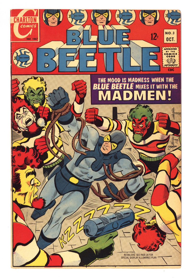 Blue Beetle Vol 6 3 VF (8.0) (1967) 