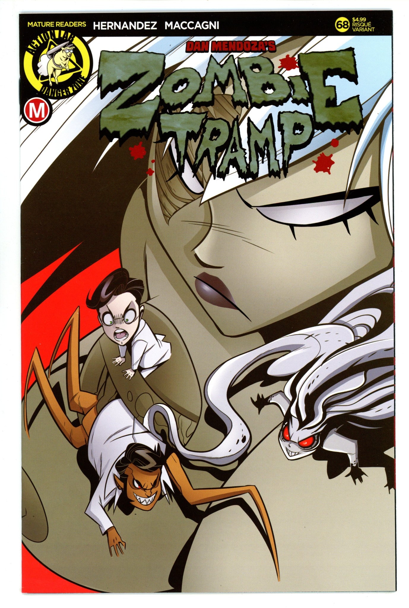 Zombie Tramp Vol 3 68 NM- (9.2) (2020) Maccagni Risque Variant 