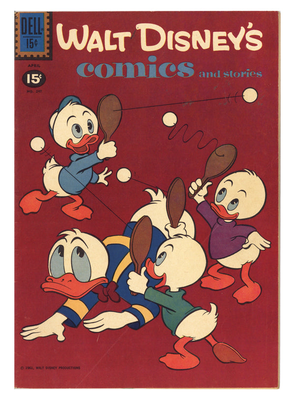 Walt Disney's Comics and Stories Vol 21 7 (247) VG+ (4.5) (1961)