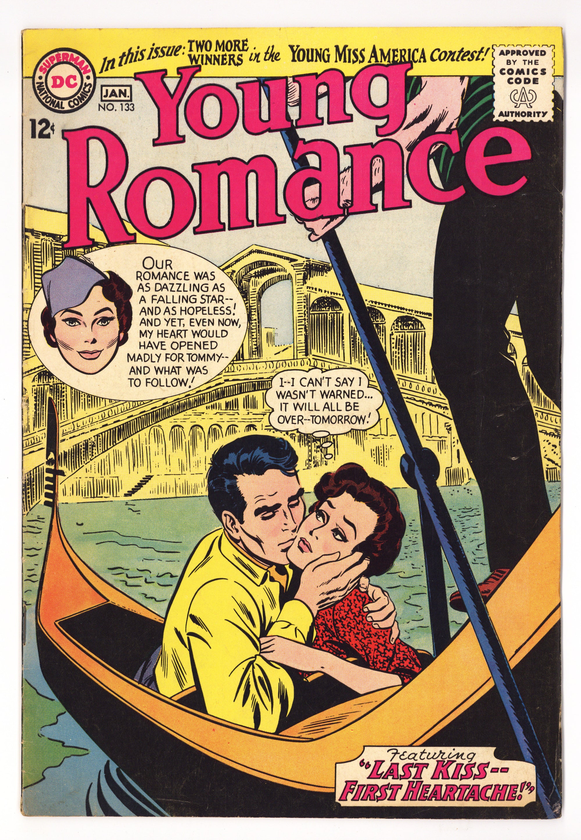 Young Romance 133 VG (4.0) (1964) 