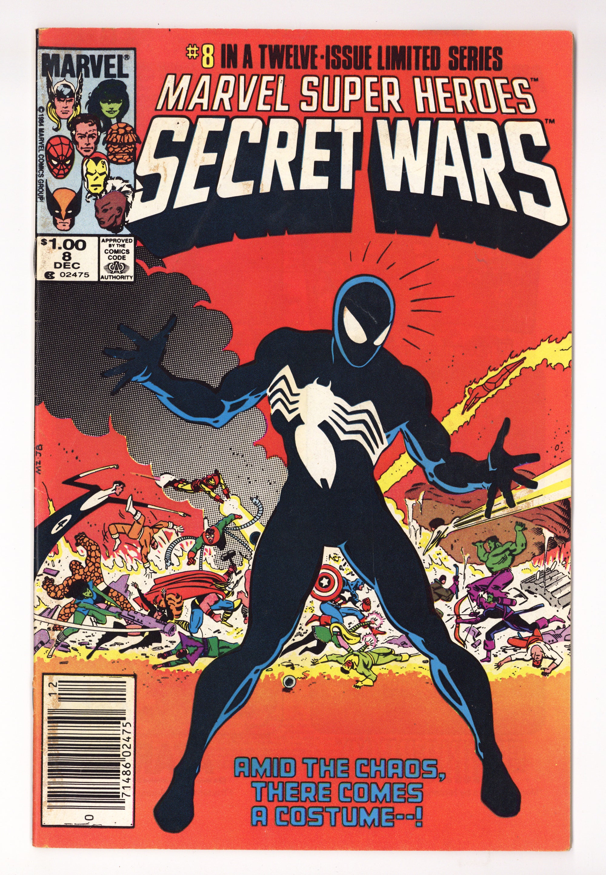 Marvel Super-Heroes Secret Wars   8  VG+ (4.5)   (1984)     Canadian Price Variant  