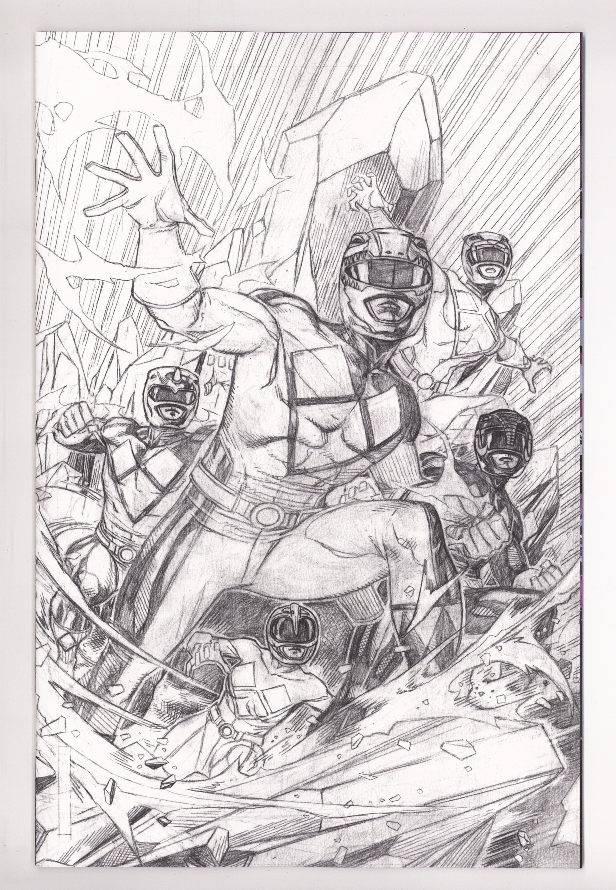 Mighty Morphin Power Rangers 1 Cheung Pencil Virgin Variant (2026)
