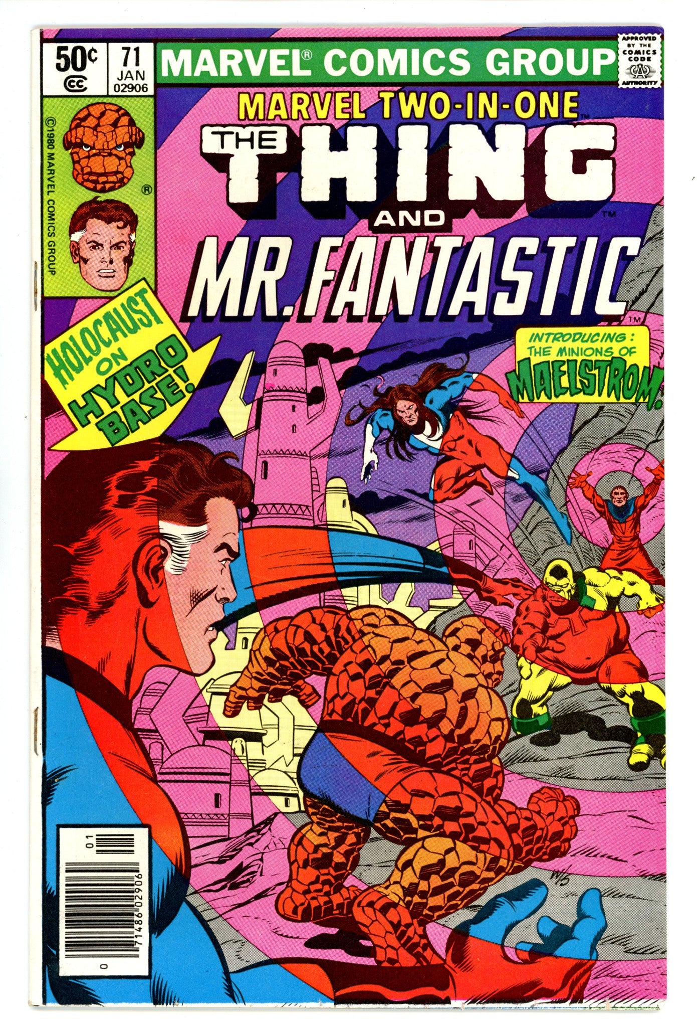 Marvel Two-in-One Vol 1 71 Mid Grade (1981) Newsstand 