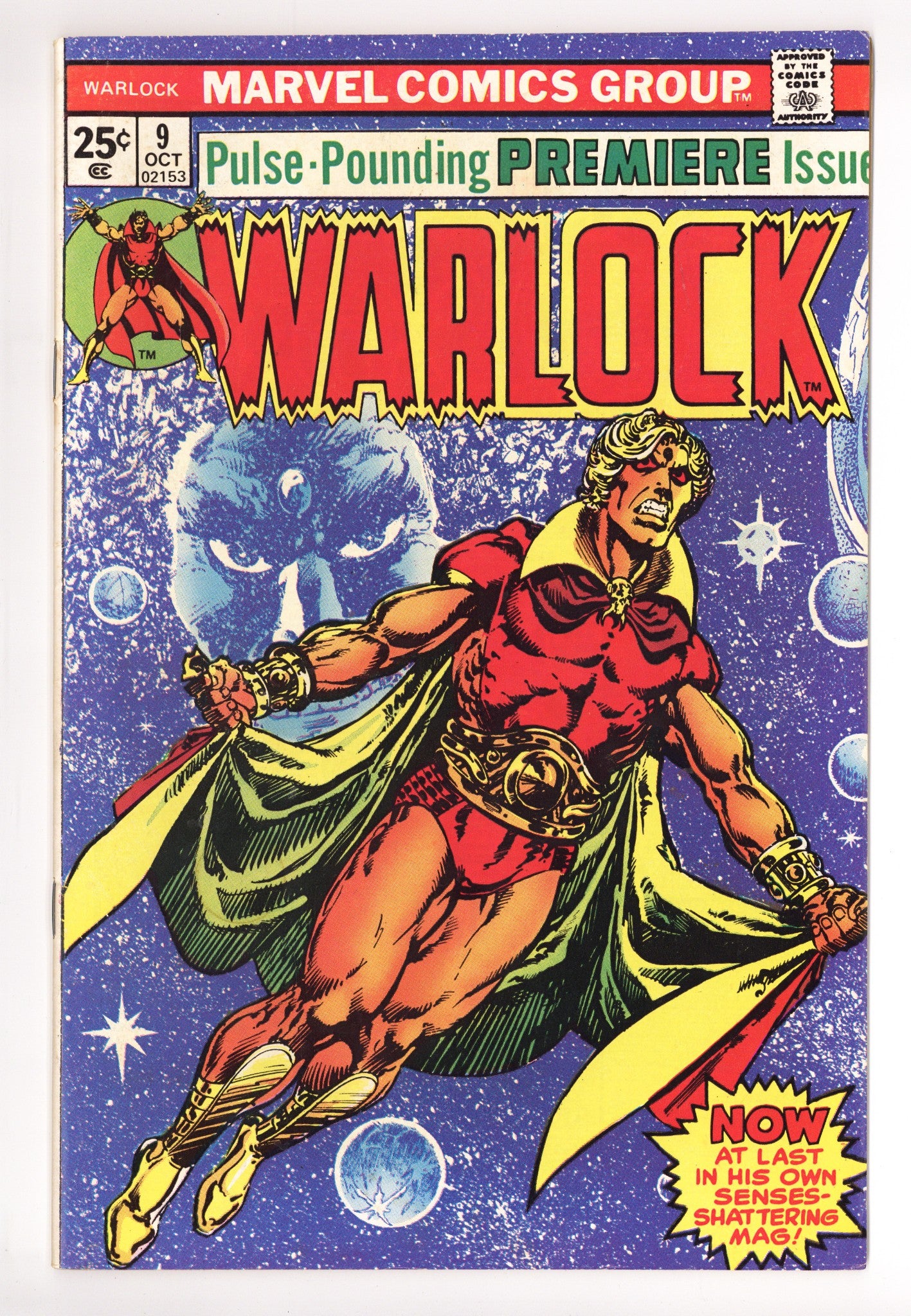 Warlock Vol 1 9 FN- (5.5) (1975) 