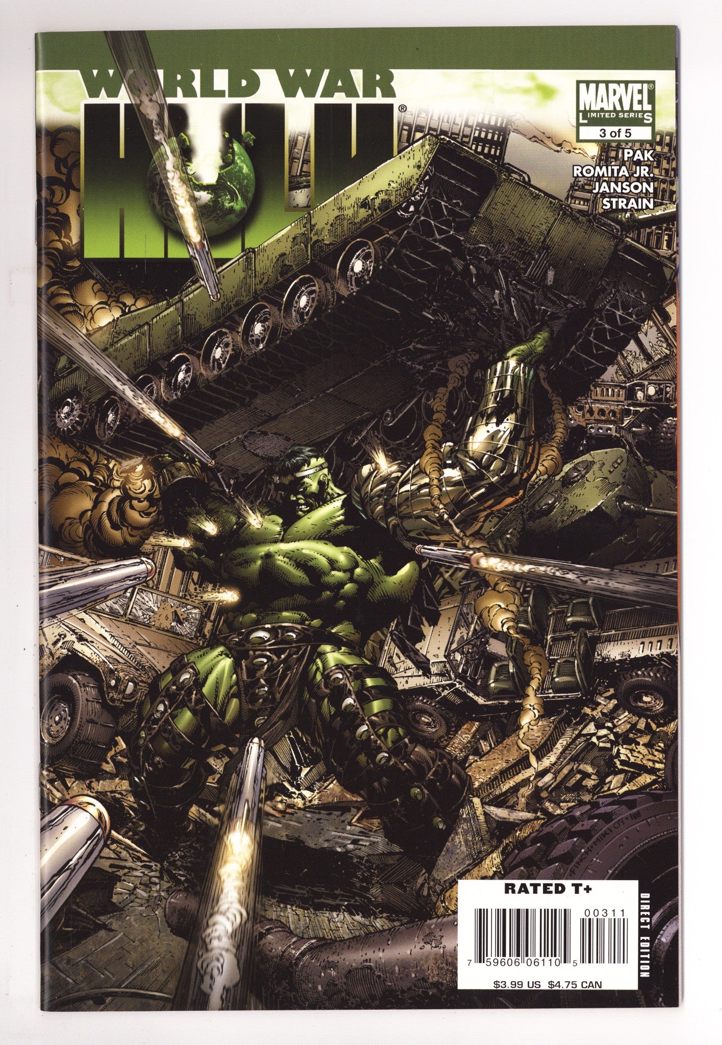 World War Hulk 3 High Grade (2007) 