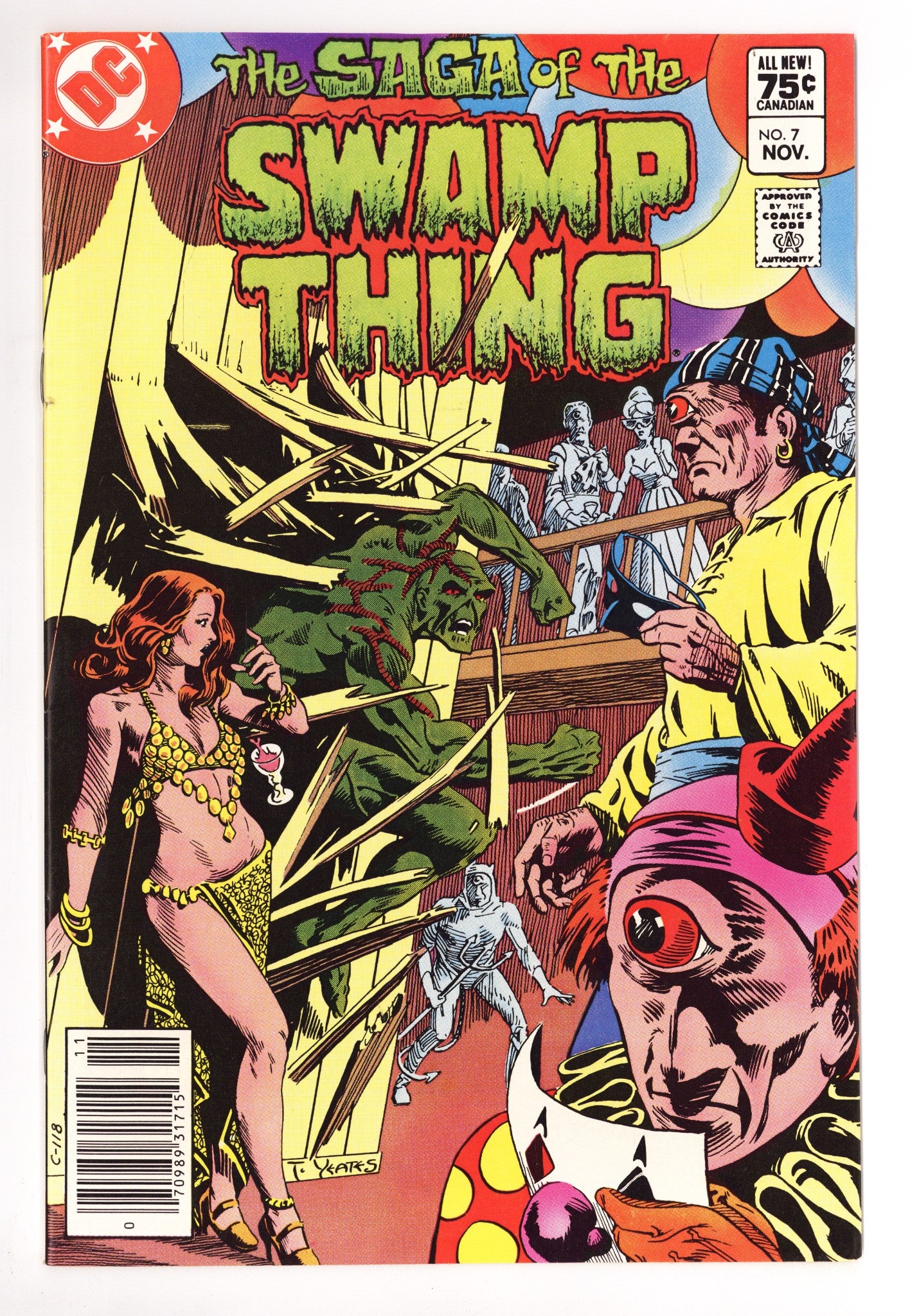 The Saga of Swamp Thing Vol 2 7 VF/NM (9.0) (1982) Canadian Price Variant 