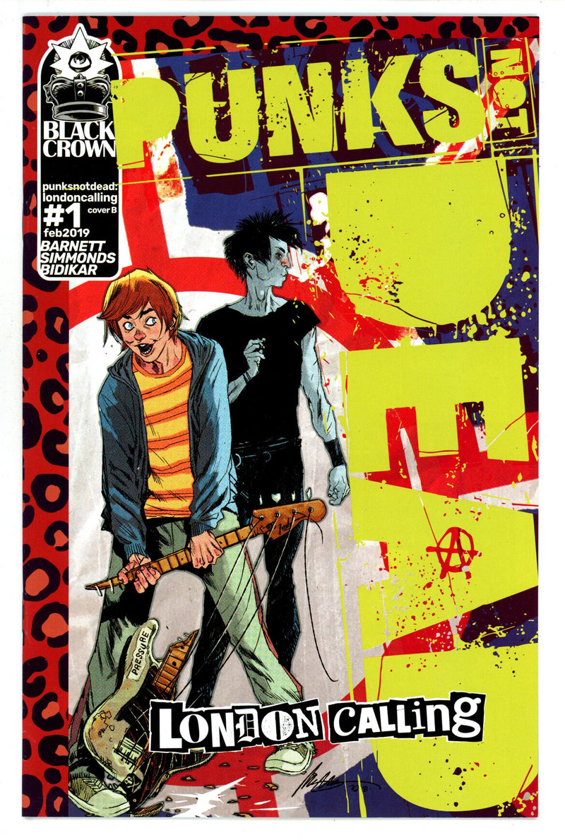 Punks Not Dead: London Calling 1 Mid Grade (2019) Albuquerque Variant 