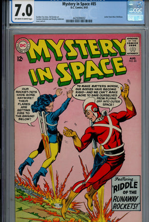 Mystery in Space Vol 1 85 CGC 7.0 (FN/VF) (1963) 