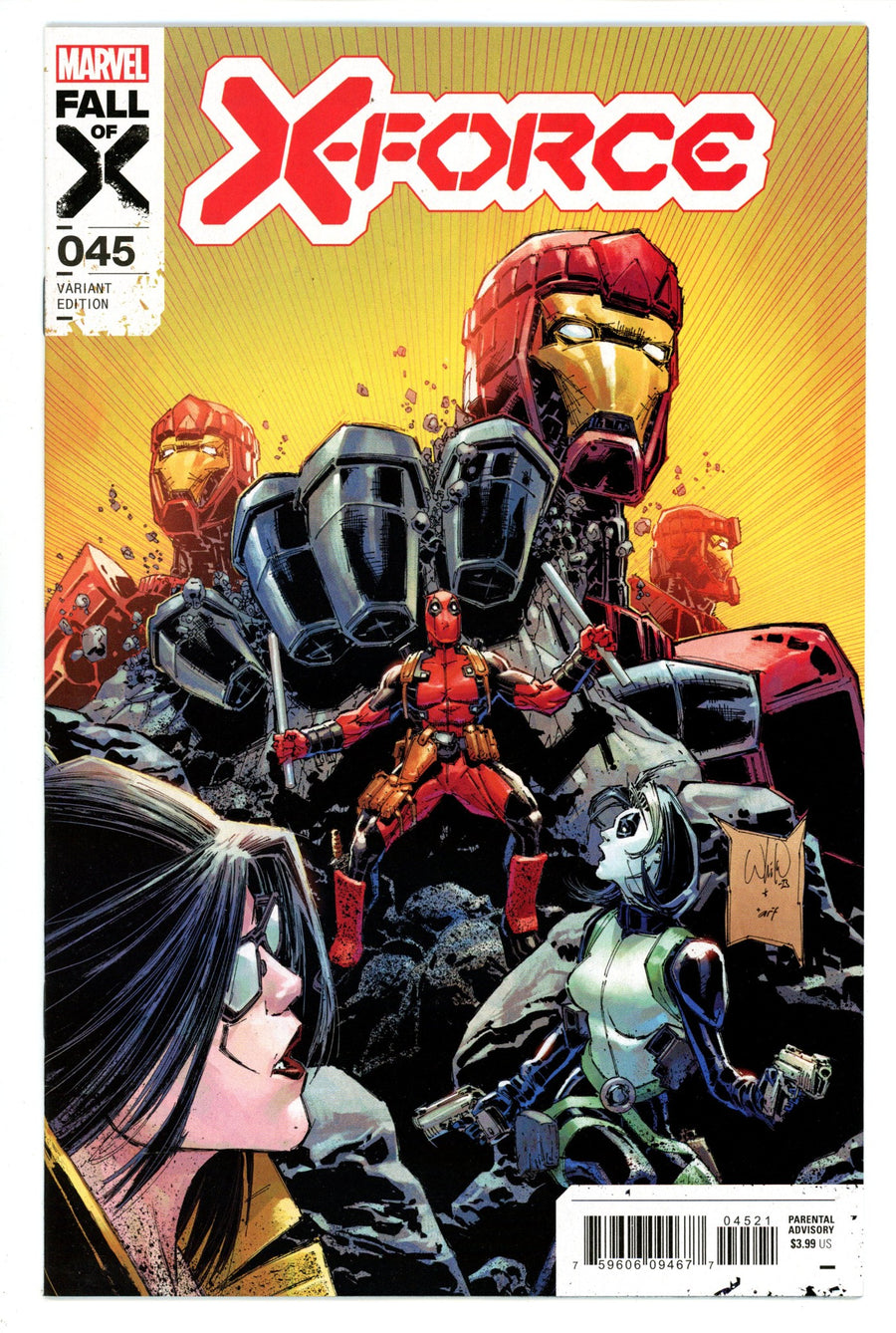 X-Force Vol 6 45 High Grade (2023) Portacio Variant 