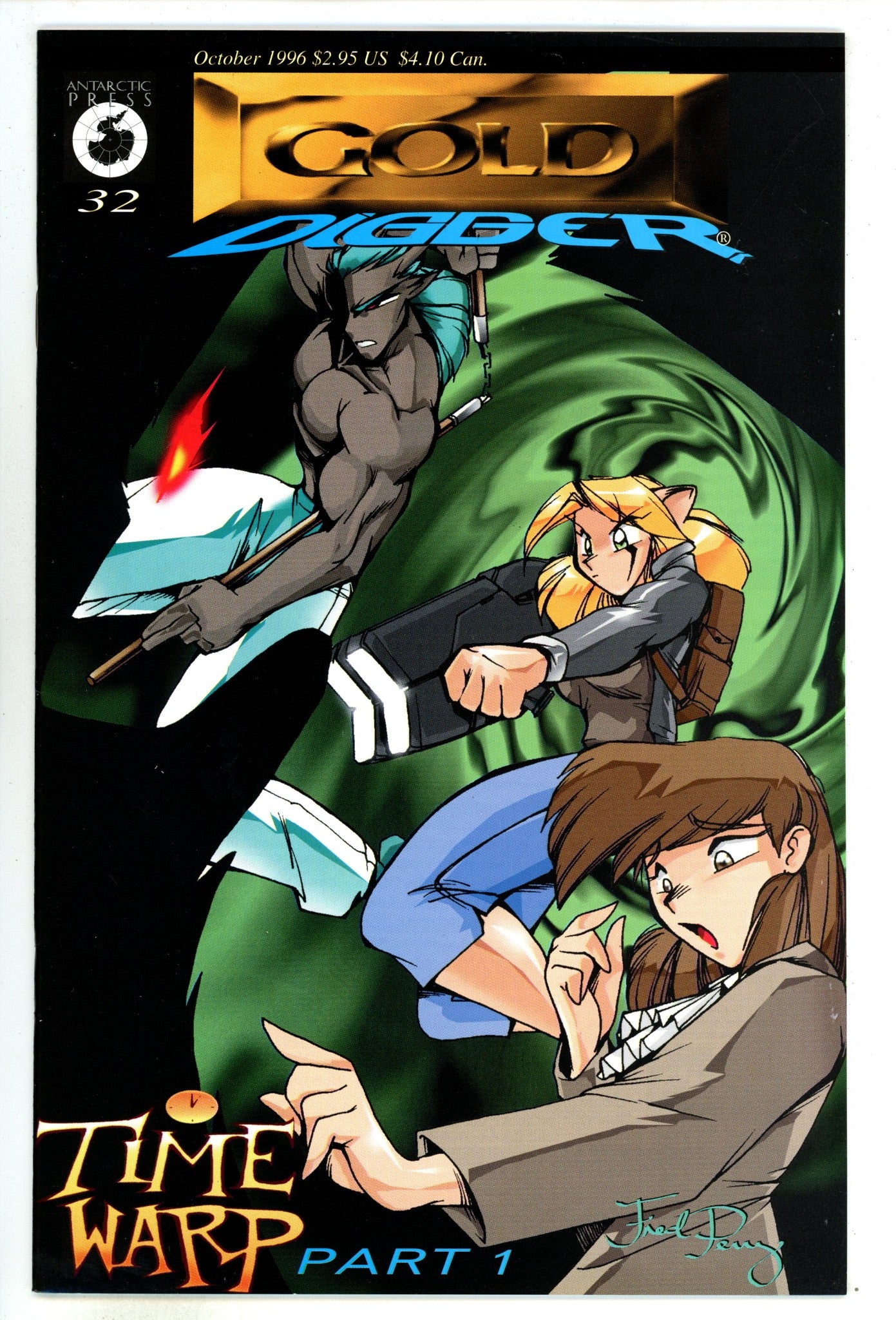 Gold Digger Vol 2 32 VF- (7.5) (1996) 