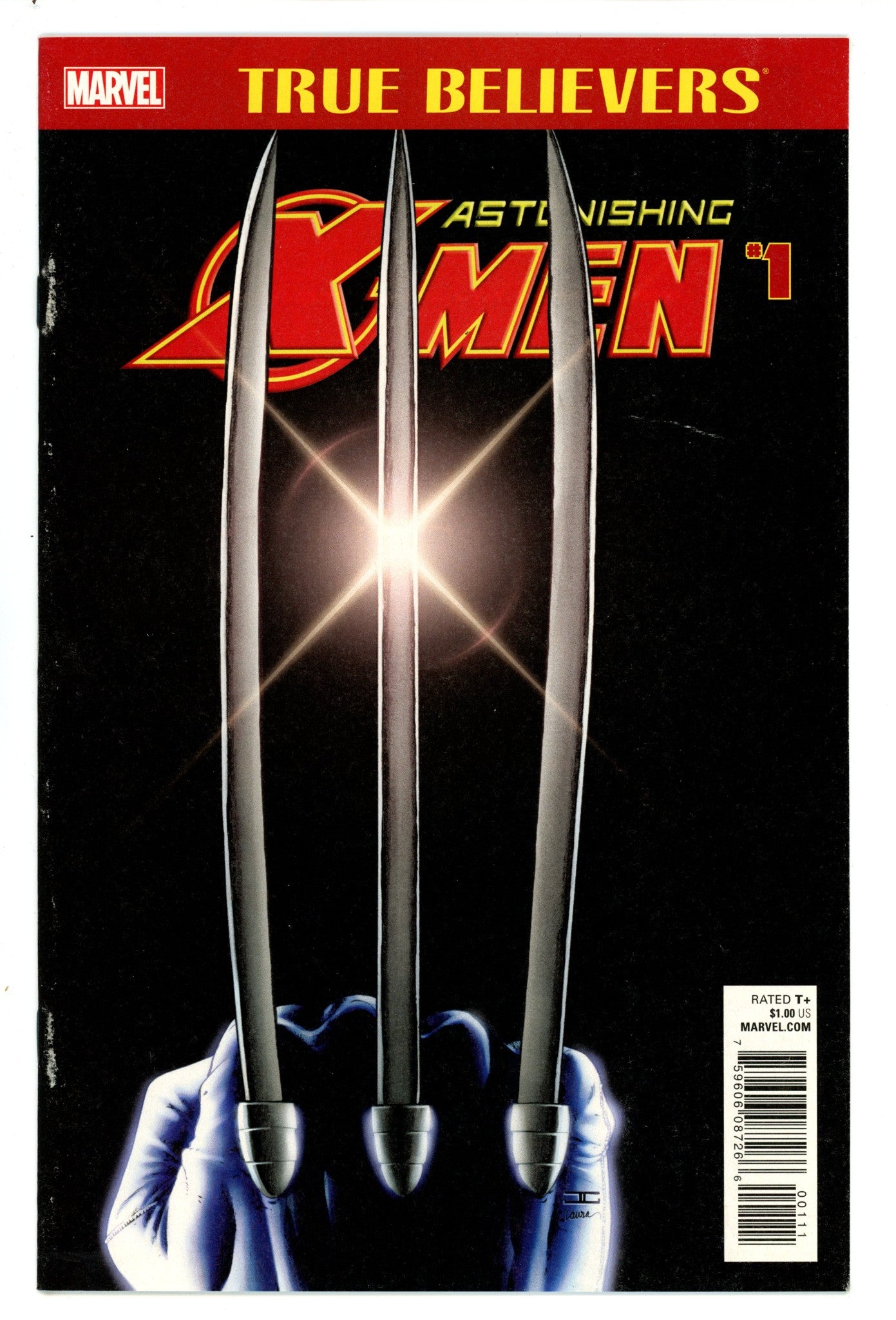 True Believers: Astonishing X-Men 1 Mid Grade (2017) 