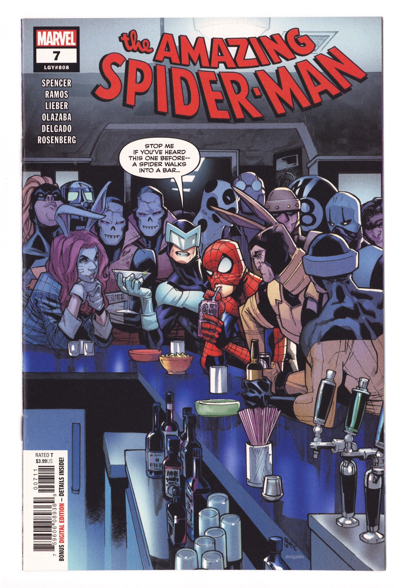 Amazing Spider-Man Vol 5 7 (808) High Grade (2018) 