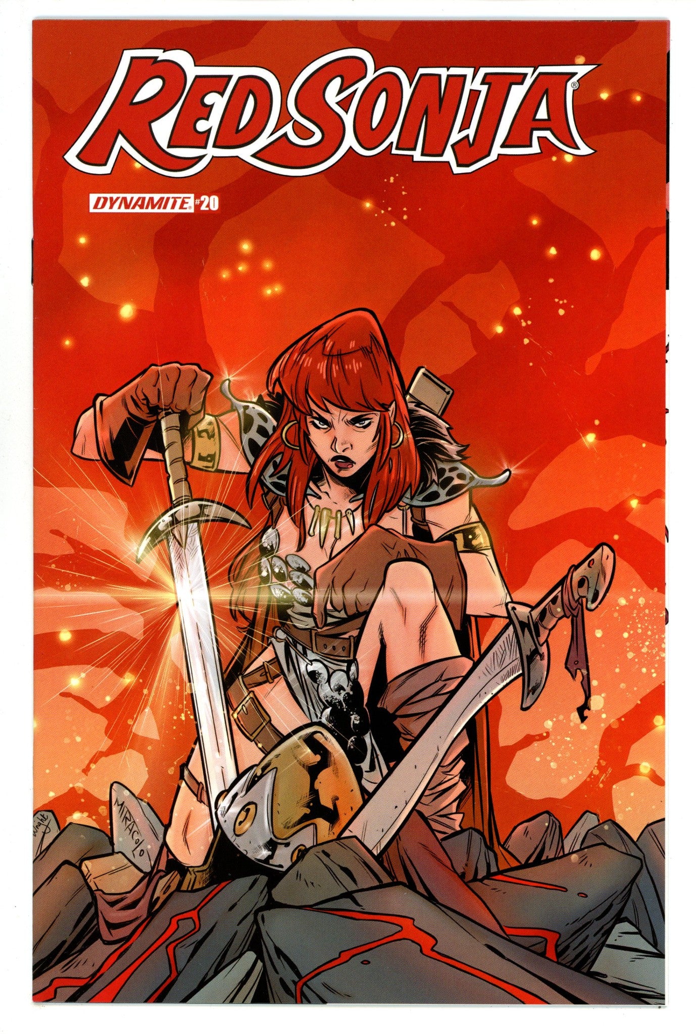 Red Sonja Vol 5 20 High Grade (2020) Miracolo Variant 