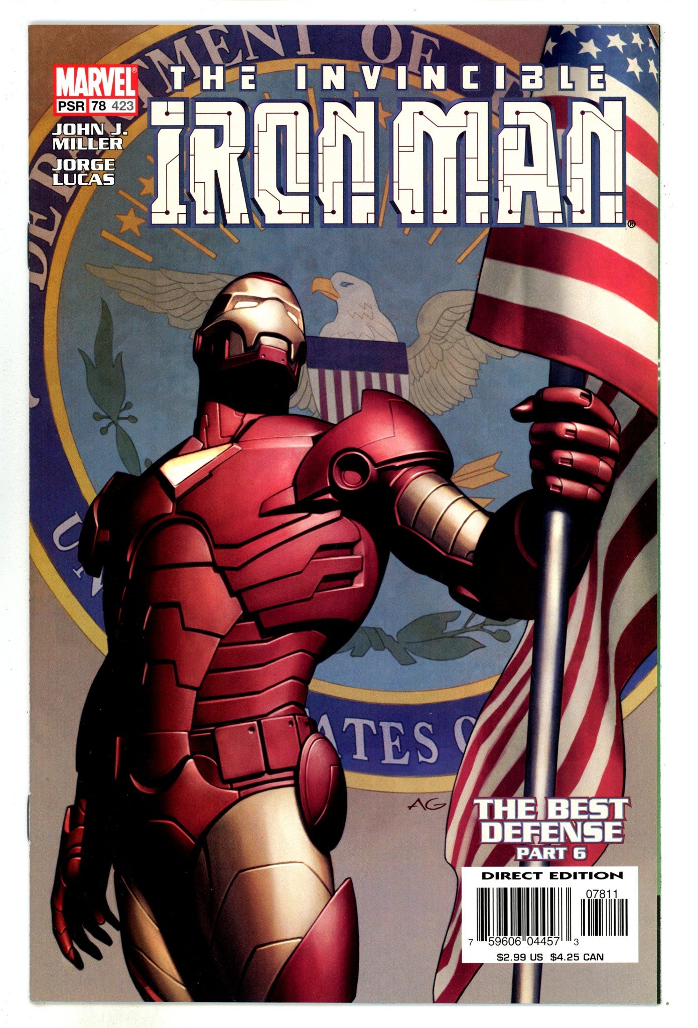 Iron Man Vol 3 78 (423) High Grade (2004) 